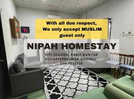 Nipah Homestay Parit Buntar, holiday rental in Parit Buntar