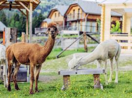 Dzīvoklis Alpenchalét Alpakablick pilsētā Sanktlorencene pie Mūravas