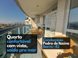 Quarto privativo em Apto Barra com Vista - com anfitrião