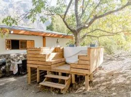 Cabaña de montaña (jacuzzi exterior)