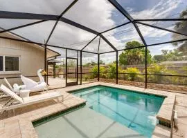 Nokomis Home with Screened Pool, 3 Mi to Beaches!