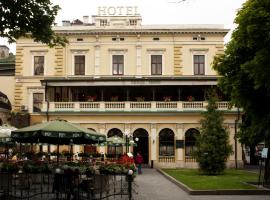 Wien Hotel – hotel w dzielnicy Plosha Rynok w Lwowie