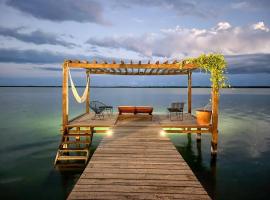 7BR Beautiful Waterfront Villa - Perfect Getaway by Solmar Rentals, hotel in Chetumal