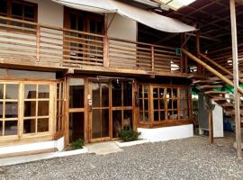 Hermosa casa frente a la playa., cabana o cottage a Pedernales