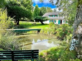 Maison normande sur parc arboré ambiance bucolique, hotel v destinaci La Gonfrière