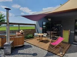 Gîte avec bain nordique dans la campagne brayonne pour 2 personnes
