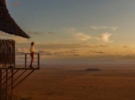 Soroi Lions Bluff Lodge, hotel a Mwanda