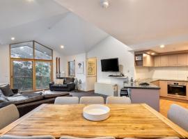 Lhotsky 3 Bedroom and loft with fireplace mountain views and 2 car spaces, holiday rental in Thredbo