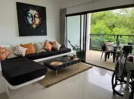 Charming apartment near Lamai beach with king size bed