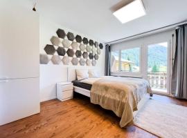 Panorama apartment for 2 near Zermatt – hotel w mieście Täsch