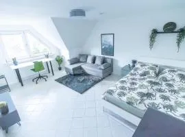 Essens Grüne Mitte , Direkt an der KEM Klinik, Freie Parkplätze und Netflix