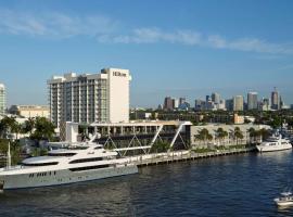 Hilton Fort Lauderdale Marina, disainhotell Fort Lauderdales