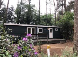 Nice chalet with garden in the Antwerp Kempen, casă de vacanță din Beulk