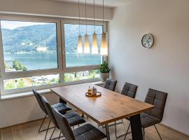 Top 9 Alpe Maritima - Lakeview Apartment mit Bergkulisse, holiday rental in Annenheim