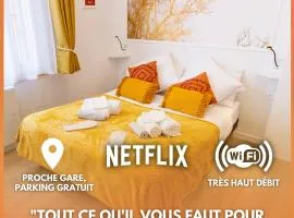 Promenade d'Automne - Netflix & Wifi - Parking Gratuit - check-in 24H24