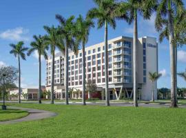 Hilton Miami Dadeland，南邁阿密布萊爾灣高爾夫球場附近的飯店