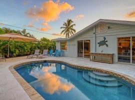 Beach Palm Villa - 5533, golfhotelli kohteessa Siesta Key