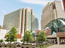 Embassy Suites by Hilton Indianapolis Downtown、インディアナポリスのジャグジー付きホテル