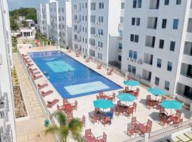 Cómodo apartamento cerca al mar, apartement Coveñases