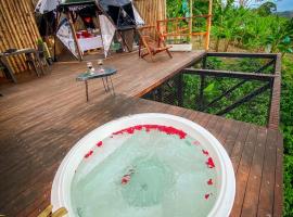 Happy Glamping Quindio - Tipo Domo Traslúcido – luksusowy kemping 