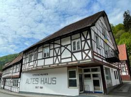 "Altes Haus" am Kurpark in den Bergen, hotel in Zorge