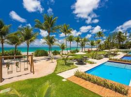 Porto Beach - Flat de Luxo com 4 quartos à beira mar - Porto de Galinhas