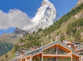 Backstage Boutique SPA Hotel, hotel em Zermatt