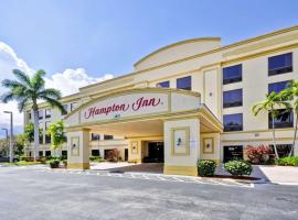 Hampton Inn Palm Beach Gardens, отель в городе Палм-Бич-Гарденс