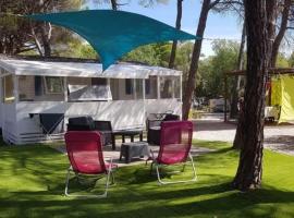 Location de Mobile-home dans camping 5 étoiles, hotel Puget-sur-Argens-ban