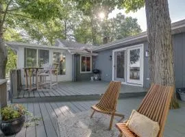 Delton Oasis Retreat w/ Lake Views & Deck!