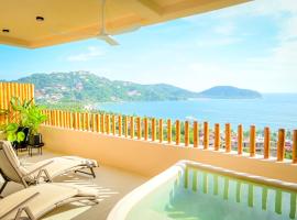 The Sunset Villas, villa i Zihuatanejo