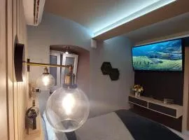 HOME in BLACK, designer decorated