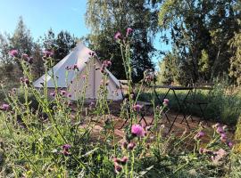 Glamping Kiveinen, kamp sa luksuznim šatorima u gradu Laitila