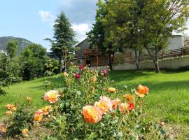G&icirc;te en Haute Provence La terrasse du Jabron