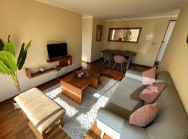 Departamento hermoso, 2 Dormitorios, 2 Baños con piscina, quincho y áreas verdes, hotel v destinaci Los Ángeles