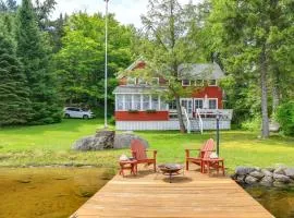 Authentic 1912 Adirondack Lake Camp with Fire Pit