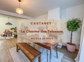 Le Charme des Tolosans, hotel dengan parking di Castanet-Tolosan