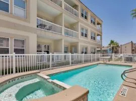 Ground floor condo steps from pool, next to beach!