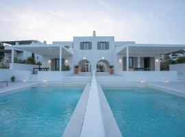 Paros Breeze Luxury Villa, hotel en Drios