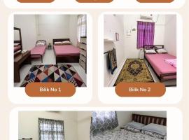 Homestay Seri Aman Pasir Puteh, ubytování v soukromí 