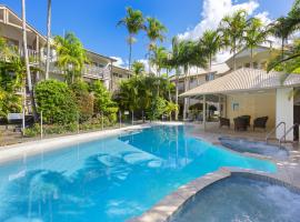 Noosa Outrigger Beach Resort, romantisk hotell i Noosaville