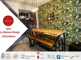 Gîte la Maison Rouge Béthune、ベテューヌのホテル