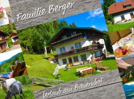 Gästehaus Berger - Priglhof, bed and breakfast v destinaci Treffen