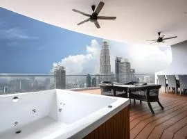 Vortex Klcc Penthouse Twins Tower View