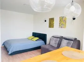 Cozy apartment with lake view、トラカイのビーチ周辺のバケーションレンタル