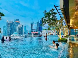 AXON Suites Bukit Bintang By Sky Pool、クアラルンプールのファミリーホテル