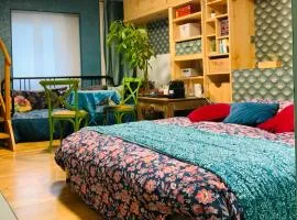 Belle chambre en rez de chaussée avec sauna dans quartier calme