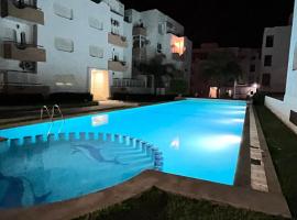 The PEARL of ACHAKAR , your 5 STAR cozy apartment, hotel dengan kolam renang di Tanger