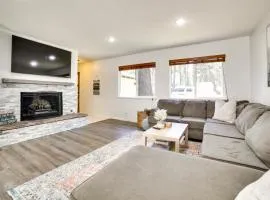 half Mi to Lake Tahoe Pet-Friendly Cabin