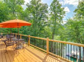 Norris Lake Vacation Rental with Boat Slip, villa i New Tazewell